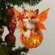 thumbnail image 5 of Decoraciones de Árbol de Navidad 2D Animales de Navidad Bolas Redondas Decoraciones de Vacaciones, 5 of 7