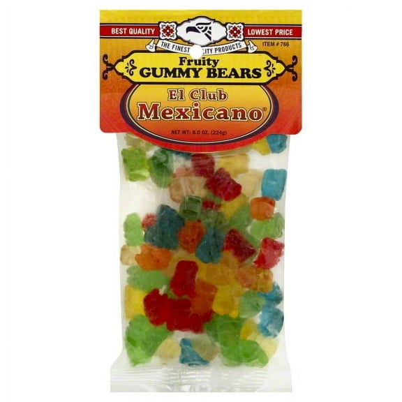 El Club Mexicano Gummy Bears, 10 oz