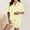 Yellow1, variant on Easter Pajamas for Women 2 Pieces Bunny & Eggs Print Pjs Set Short Sleeves Lapel Pjs Tops & Pjs Shorts Button Up Pajamas for Women Set (Yellow1 XXL)