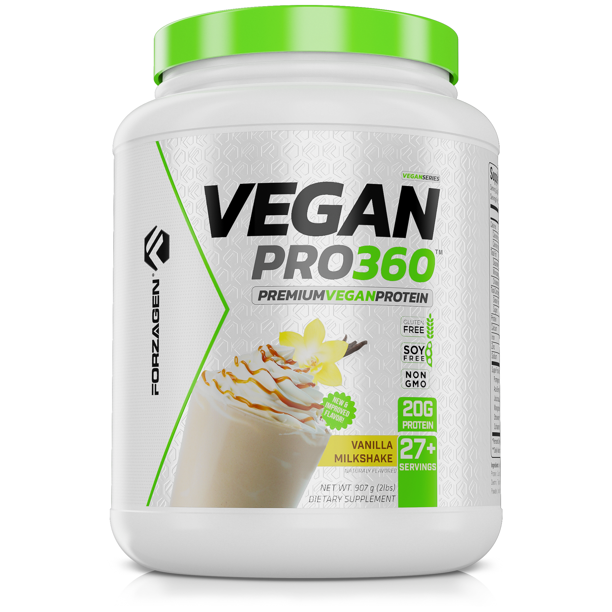 All Natural Vegan Protein Meal Replacement Non GMO, Gluten Free, Soy Free 2 LB (Vanilla