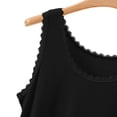 thumbnail image 7 of Ltctricy Womens Sleeveless Pajama Tops Lace Crew Neck Sleep Tank Tops Casual Loose Fit Loungewear Summer Clothing, 7 of 7