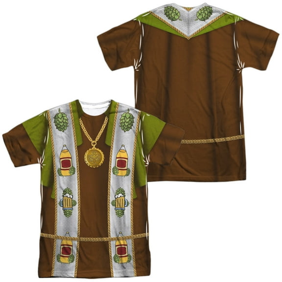 Beer Priest (Front - Back Print) - Short Sleeve Shirt - Medium