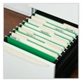 thumbnail image 3 of Universal Deluxe Bright Color Hanging File Folders Letter Size, 1/5-Cut Tabs, Bright Green, 25/Box, 3 of 3