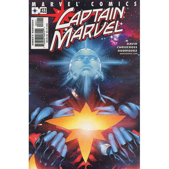 Captain Marvel (5th Series) #22 VF ; Marvel Comic Book