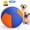 A, variant on Calming Jumbo Ball for Dogs, Giant Interactive Dog Ball with Straps, Durable Inflatable Exercise Toy for Boredom Relief, Training, Outdoor Play and Energy Release
