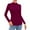 Wine Red, variant on womens tops Long Sleeve Sleeveless Mock Turtle Neck Tops Basic Stretchy Underwear Layer Tee Shirts
