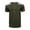Army Green, variant on Men's Clothing Dgankt Mens Workout Shirts Men's Solid Color Thin Daily Casual Loose Short Sleeved Shirt