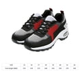 thumbnail image 2 of Zapatos Mujer Tenis Red Talla 35-40 Transpirable Otoño Exterior (35 ) Negro Rojo, 2 of 9