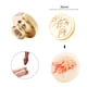 thumbnail image 5 of Cabeza De Sello Cabeza de cobre de forma redonda Cera de sellado en relieve 3D Cabeza de cobre (té), 5 of 8