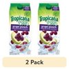 (2 pack) Tropicana Twister Grape Punch Flavored Drink 59 Fluid Ounce Paper Carton