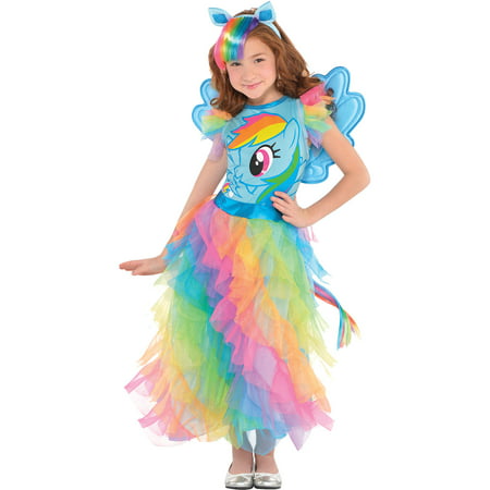 Rainbow Dash Halloween Costume, My Little Pony, Medium