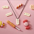 thumbnail image 4 of Minnieouse Dijes de llavero exquisitas letras creativas accesorio de joyería decoraciones colgantes hacer colgante de adorno para artesanías Ropa, zapatos y accesorios Miscelánea Dorado 160 Stück Minnieouse AP009434-13, 4 of 4