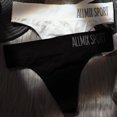 thumbnail image 2 of Ropa interior sexy para mujer europea y americana, sin costuras, deportiva, con letras, cintura ancha, cintura media, sin costuras, tanga, 2 of 6