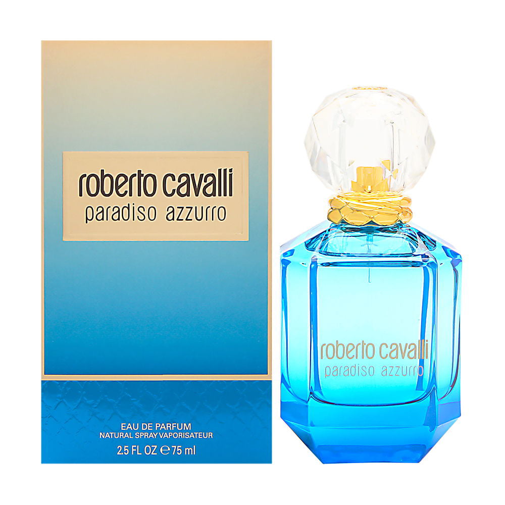 Roberto Cavalli Paradiso Azzuro for Women 2.5 Eau de Parfum Spray Walmart.com