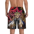 thumbnail image 4 of Yu-Gi-Oh Mens Swim Trunks Quick Dry Board Shorts with Mesh Lining Beach Shorts Swimwear Bathing Suits, 4 of 7