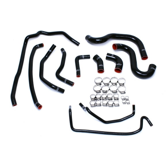 HPS Black Silicone Radiator/Heater Hose For 2015-2016 Mustang GT 5.0L V8