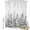 White Light Gray, variant on Shower Curtain Eucalyptus Leaves Shower Curtains for Bathroom Decor, Waterproof Polyester Shower Curtain Set with Hooks, Small Stall Size 36" x 72" Red Leaf