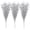 Silver, variant on 30 Pcs Christmas Glitter Berry Stems, Silver Christmas Decorations,17" Artificial Christmas Picks for Christmas Tree Ornaments, DIY Xmas Wreath, Crafts, Holiday and Home Decor (Silver)