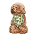 thumbnail image 4 of Naloa Green Hawaii Palms Dog Bandanas 1PC Washable Triangle Dog Scarfs Premium Durable Fabric, for Small Medium Large Dogs and Cats, 4 of 6