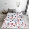 thumbnail image 5 of Sikiie Sea Horse And Corals Ultra-Soft Micro flannel Blanket Luxury All Seasons Warm Blanket for Bedding Sofa and Travel (4 sizes)-60"x50", 5 of 7