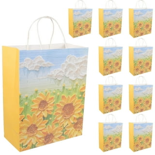 Gift Baskets by Debbie Yellow Sunflower Gift Bags Tissue Paper