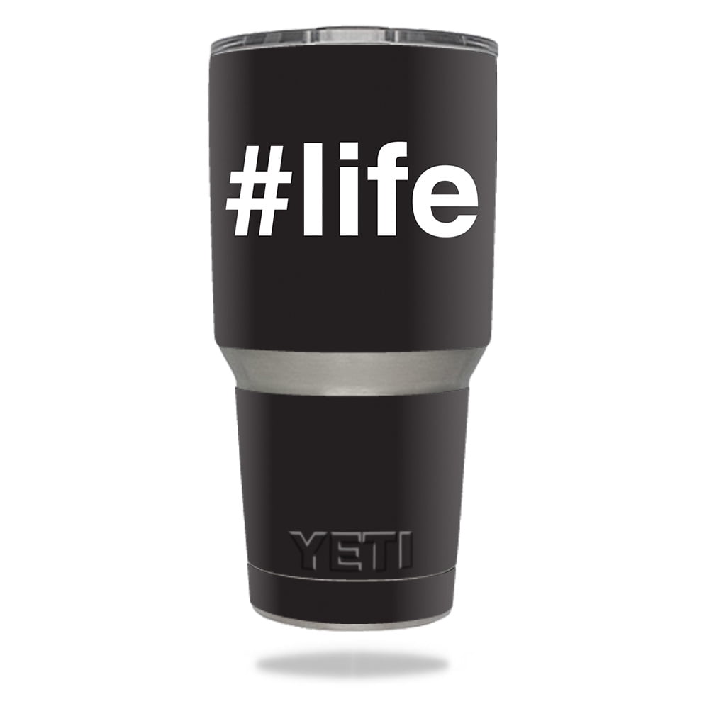 Hashtags Skin For YETI 30 oz Tumbler Protective, Durable, and Unique