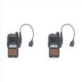 thumbnail image 1 of 2X Cable Adaptador para UV-9R Plus UV-XR Resistente Al Agua Una 2 Pines UV-82 UV-S9 Walkie Talkie Auricular Mic, 1 of 5