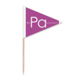 thumbnail image 1 of Chestry Éléments Tableau Périodique Actinide Protactinium Pa Cure-Dents Triangle Toppers de Cupcake Drapeau, 1 of 3