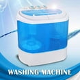 Zeny Portable Washing Machine Mini Lightweight Twin Tub Wash&Spinner