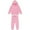 Pink, variant on Odeerbi Toddler Boys Girls Fall Winter Outfits Solid Color Sweatsuits Cute Tracksuit Children Long Sleeve Hoodies Sweatpants Two-piece Set Toddler Clothes Olive Green