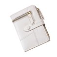 thumbnail image 3 of WomenBifold Short Wallet, PU Leather, Multiple Card Slots, Zipper Coin Pocket, 3 of 8