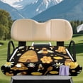 thumbnail image 3 of chaqlin Honeycomb Bee Golf Cart Seat Soft, for Sports, Golf Cart Seat Covers, Compatible with EZGO Club Car DS Precedent, 3 of 8