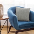 thumbnail image 6 of Plutus Brands Blue Plutus Punctuation Dot Luxury Throw Pillow 16 in x 16in, Double Sided 16" x 16", 6 of 9