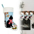 thumbnail image 2 of MOQIN Cat Dog Personalized Christmas Stockings for Pet, 1 Pcs Large Custom Embroidered Pet Cat Dog Name Xmas Stockings, Christmas Party Family Decors Fireplace Hanging Stocking for Cat Dog, 2 of 5