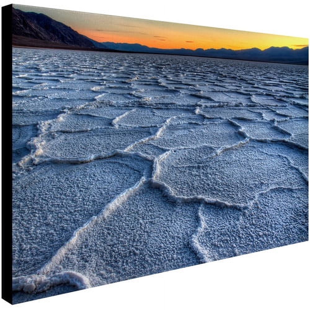 Pierre Leclerc 'Badwater' 14 x 19 Canvas Art