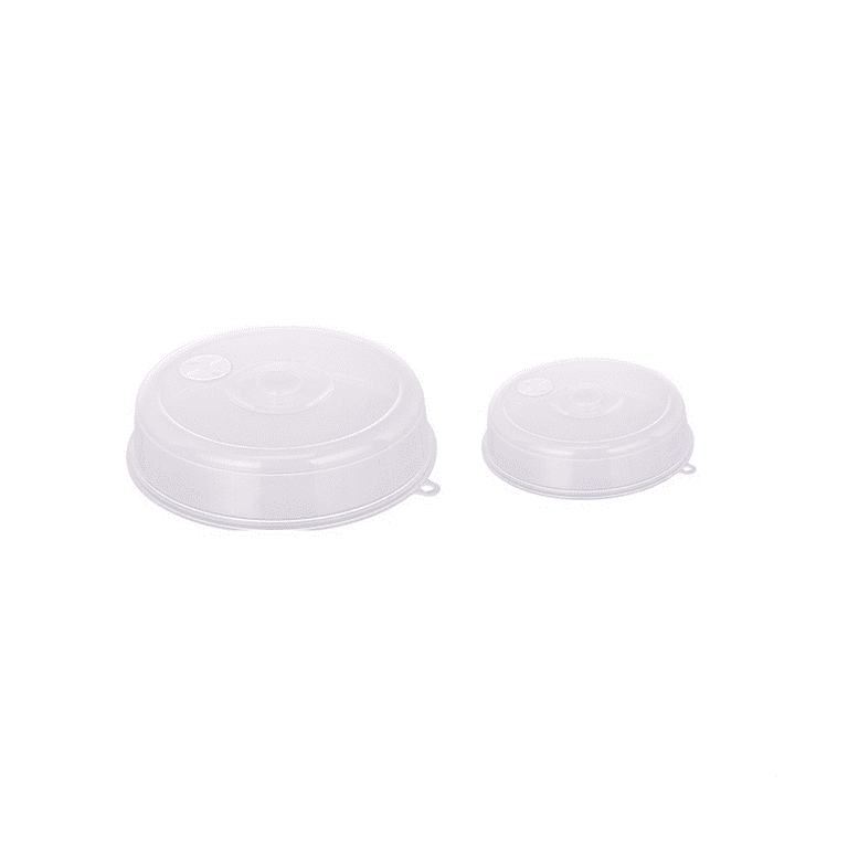 6 Pack Microwave Covers, Plastic Microwave Covers, Microwave Plate Covers  For Food With Valve, 2 Si