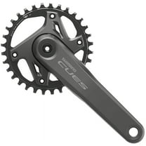 Shimano CUES FC-U6000-1 Crankset - 165mm, 9/10/11-Speed, 32t, Asymmetric 110 BCD, Black
