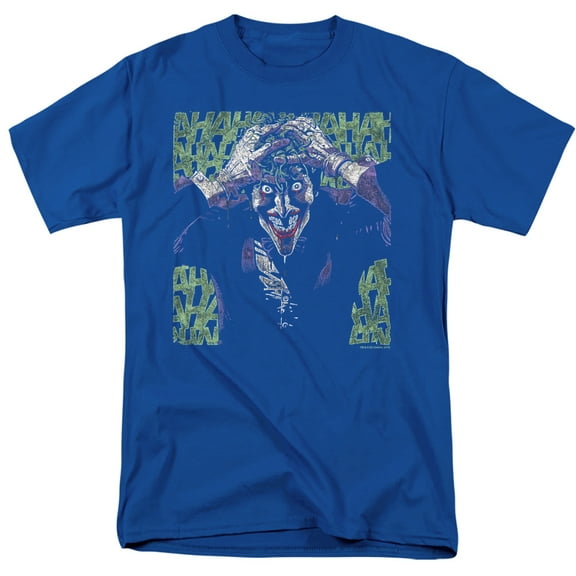 Batman Insanity Unisex Adult T Shirt, Royal, 3X-Large