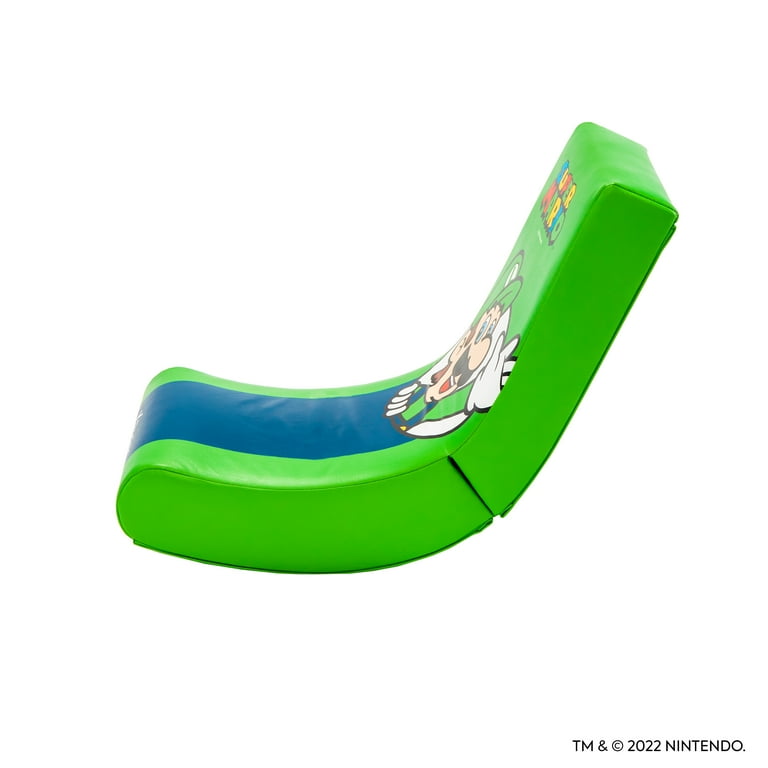 X Rocker Super Mario Spotlight Floor Rocker Gaming Chair Kids