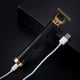 thumbnail image 5 of Qarigey Cortadora de pelo eléctrica 5W USB Haircut Portable Barba Afeitado Salon Hairstyling Clipping Shaver con límite Cepillo para Cuidado del cabello Negro, 5 of 6