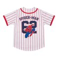 thumbnail image 2 of Playera Spider-Man para Niño Beisbol Blanco Talla 6, 2 of 4