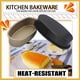 thumbnail image 4 of Cateissary Molde para pastel de queso ovalado de acero al carbono, molde para pan, pastel de carne, horneado antiadherente para horno y horneado negro, 4 of 6