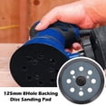 thumbnail image 5 of ODOMY Backing pad for Makita Random Orbit Sander 5-inch Dia 8 Hole Round Backing Pad Hook, 5 of 15