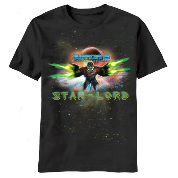 guardians of the galaxy star lord marvel comics movie adult t-shirt tee