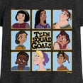 thumbnail image 3 of Disney Wish - Teen Squad Goals Grid - Toddler & Youth Girls Short Sleeve Graphic T-Shirt, 3 of 5
