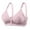 Purple, variant on 1PC Plus Size Bras, Woman Sexy Ladies Bra Without Steel Rings Sexy Vest Large Lingerie Bras Everyday Bra Printed