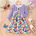 thumbnail image 2 of Futezty Toddler Boys Girls Clothes Fall Winter Outfit Sets, Baby Boy Girl Outfits Long Sleeve Round Neck Floral Stretch 6 12 18 24 Months 2T 3T 4T 2PCS Everyday, 2 of 9