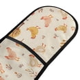 thumbnail image 2 of Dailycode Double Sided Oven Mitt with Loop Heat Resistant Kitchen Long Potholders 7" x 35" Cute Chicken and Tree, 2 of 6