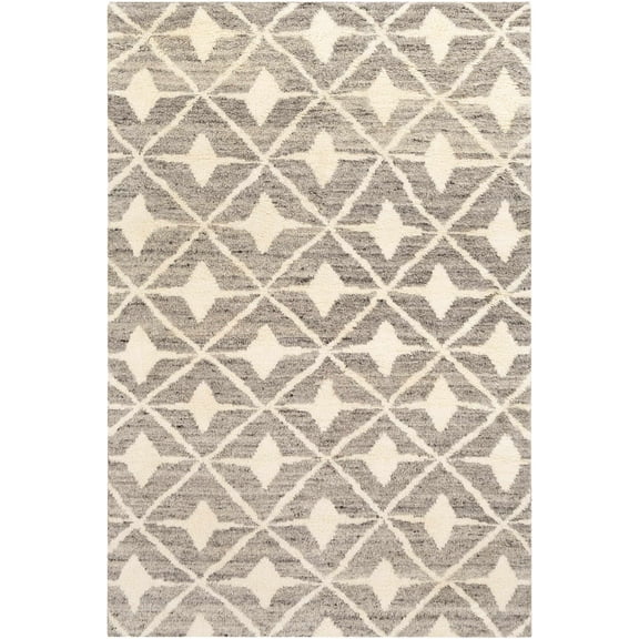 BoutiqueRugs Brooksburg Bohemian, Transitional Area Rug - Taupe, Ivory, Dark Brown - 8' x 10'
