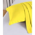 thumbnail image 5 of D.N.G. BEDDINGS 1 Piece Luxury Thicker Pattern Comforter, Premium Super Soft, 800 Thread Count, 100% Egyptian Cotton, Twin/Twin XL Size Yellow Solid Color, 5 of 6